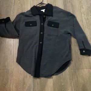 Terra & Sky Gray and Black Jacket